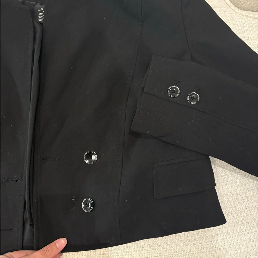 White House Black Market Black Blazer - Picture 6 of 8